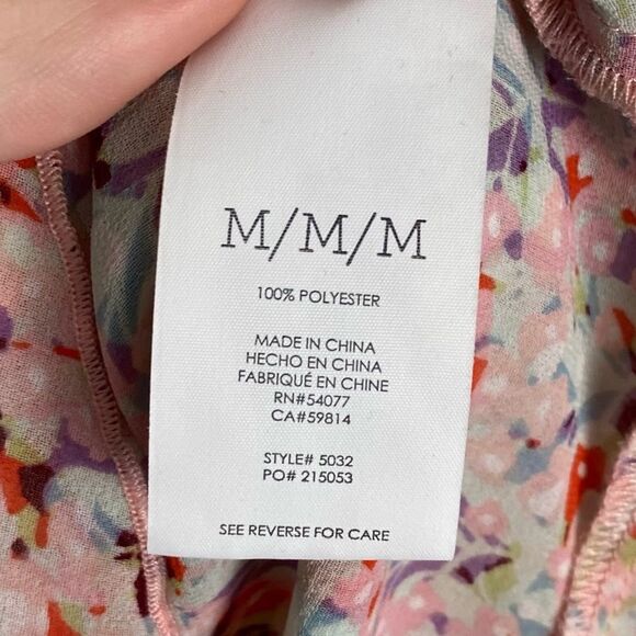 Cabi | Bella Floral Tiered Sleeveless Blouse Size Medium - Picture 8 of 8